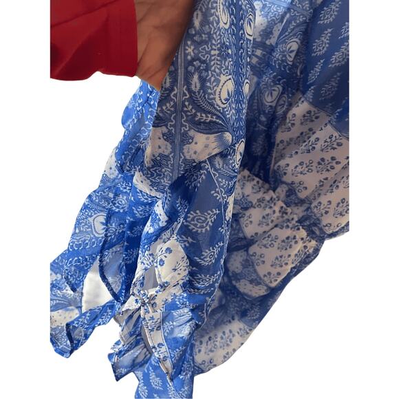 Revolve Show Me Your Mumu Paisley Printed Riri Romper S Boho Western Rodeo - Picture 3 of 8